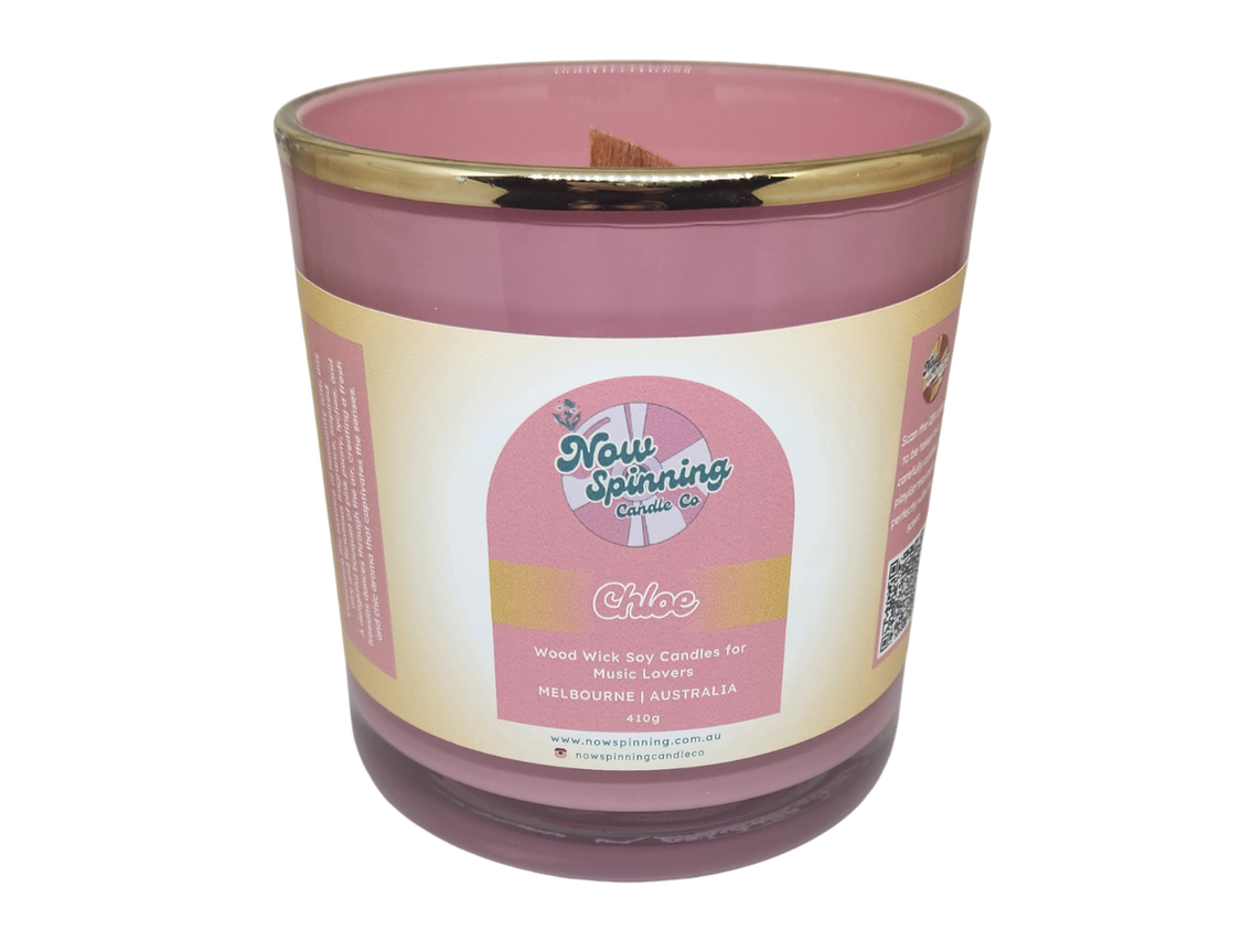 Lux Chloe WoodWick Candle