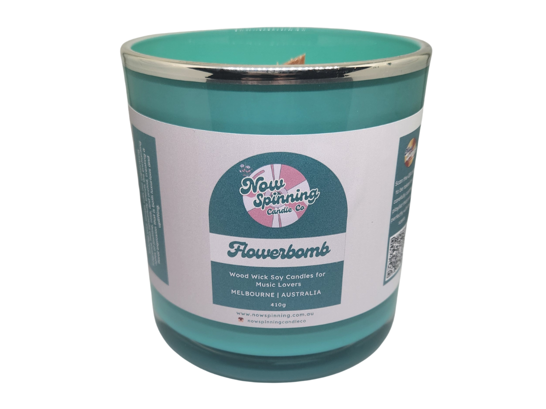 Lux Flowerbomb Wood Wick Candle