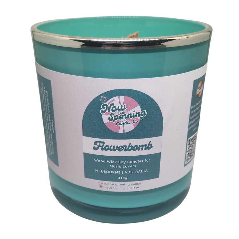 Flowerbomb (Type) - Now Spinning Candle Co.