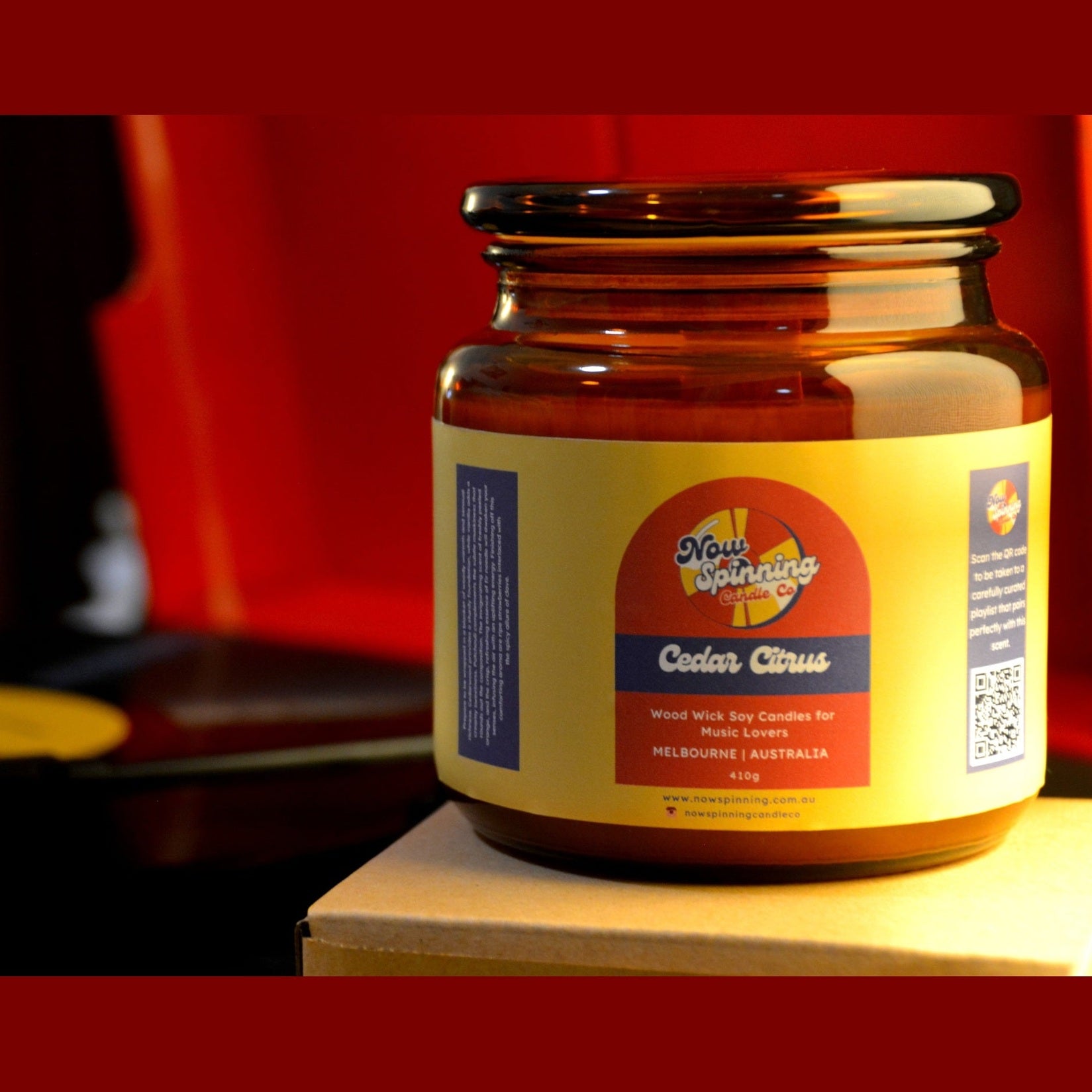 Cedar Citrus - Now Spinning Candle Co.